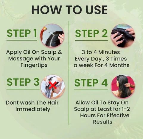 Rabbit Herbal Hair Oil – 100% Stronger, Healthier Growth